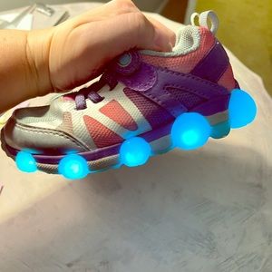 Stride rite toddler girls light up shoes